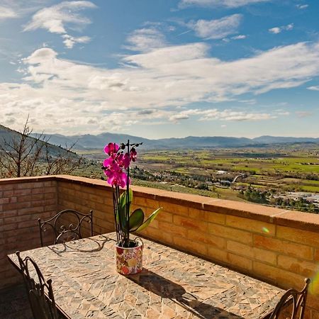 Ferienwohnung Il Tramonto Holidays Trevi Exterior foto