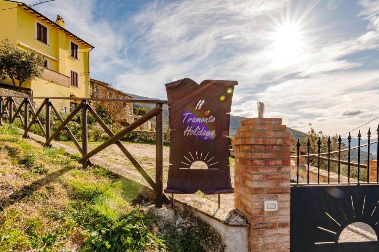 Ferienwohnung Il Tramonto Holidays Trevi Exterior foto