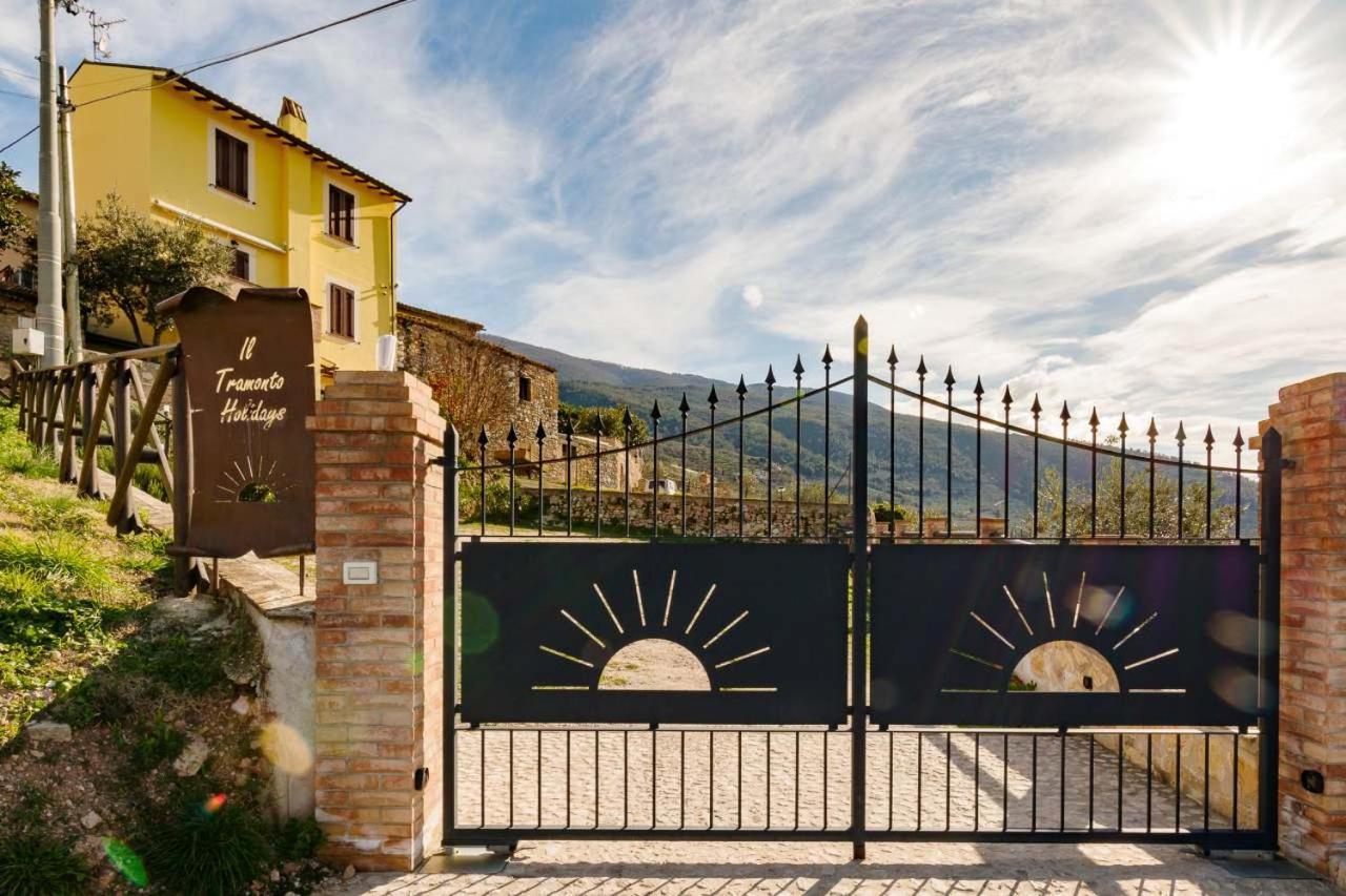 Ferienwohnung Il Tramonto Holidays Trevi Exterior foto